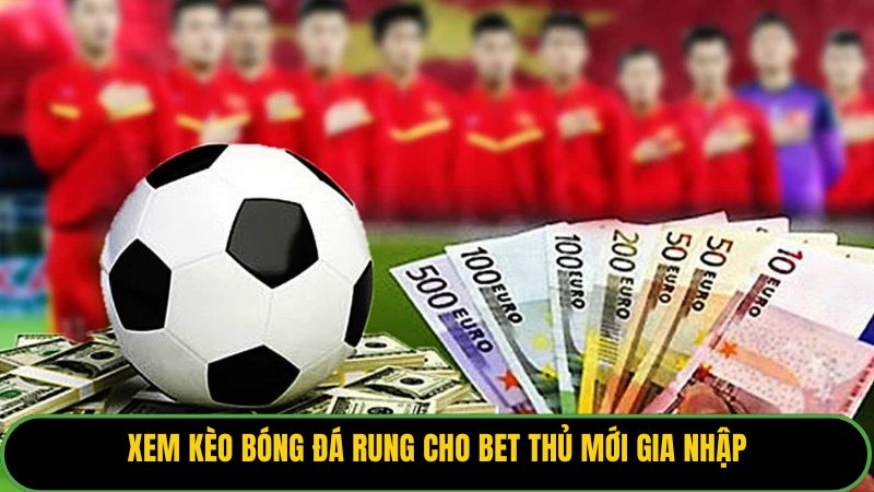 Xem kèo bóng đá rung cho bet thủ mới gia nhập